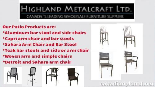 Restaurant Chairs For Sale Edmonton Highland Metalcraft