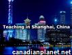 Full-time Esl Teachers Required Asap In Shanghai City, China