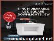 Use the Best (4’’ Dimmable Led Downlights) to Remove Dark Spots