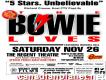 The Bowie Lives: A Bowie Spectacular Regent Theatre Picton Nov 26