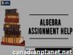 Get Fast Help With Algebra Assignment Help Experts