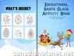 Santa claus activity book