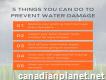 5 Things you can do to prevent water damage