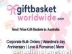 Online Delivery of Wine Gift Baskets to Australia
