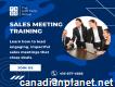 Sales Meeting Training Workshop