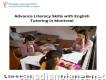 Advance Literacy Skills with English Tutoring
