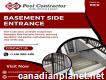 Your Trusted Basement Side Entrance Contractor