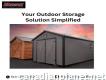 Groupe Kodiak Sheds: Your Outdoor Storage Solution