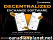 Free Live Demo - Decentralized Exchange Software